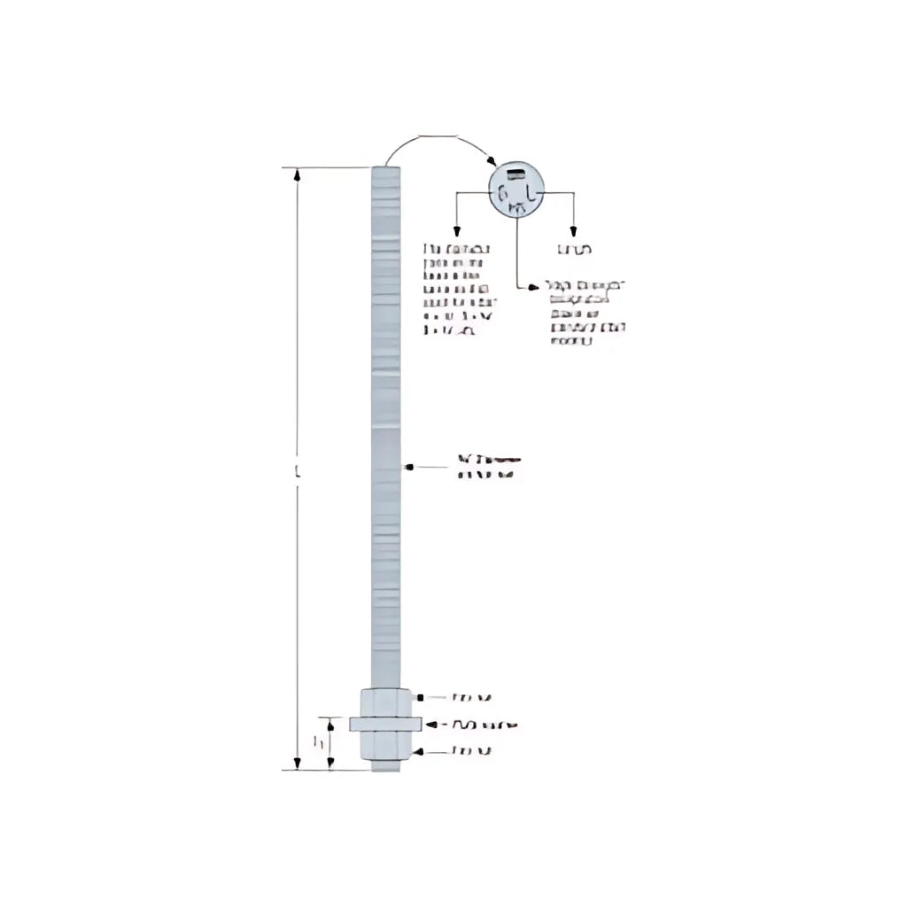 Pab 3/4 In. X 36 In. High-Strength Preassembled Anchor Bolt With Washer-PAB6H-36-SP7207-7702