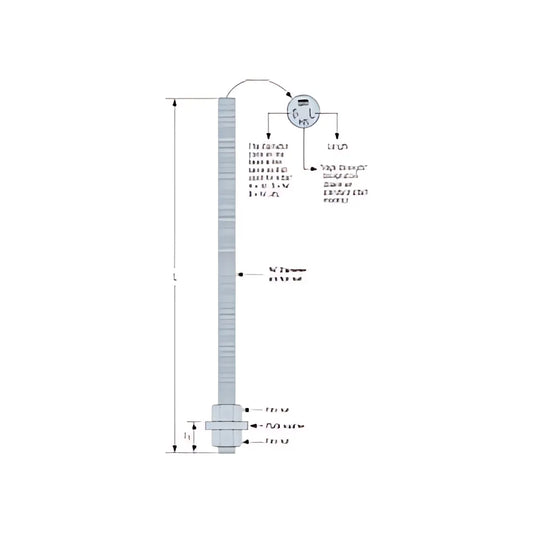 Pab 3/4 In. X 36 In. High-Strength Preassembled Anchor Bolt With Washer-PAB6H-36-SP7207-7702