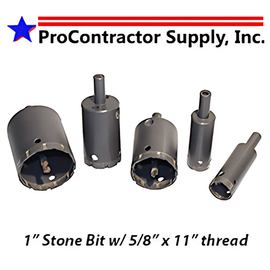 1.00"" Pro Series Stone Core Bit With 5/8-11" Threads