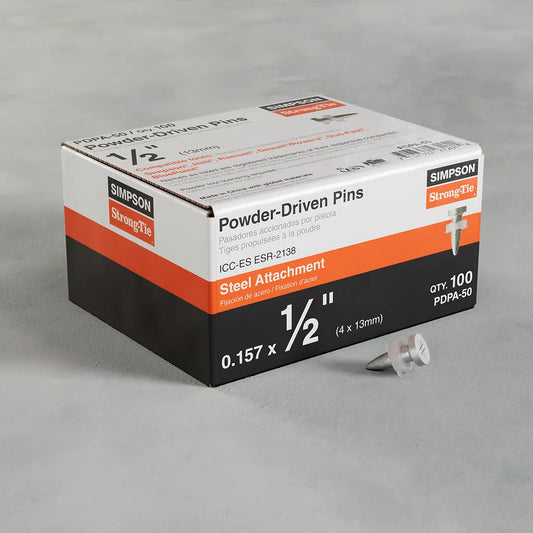 Pdpa .157 In. X 1/2 In. Powder-Actuated Drive Pin (100-Qty)-PDPA-50-SP1383-1559