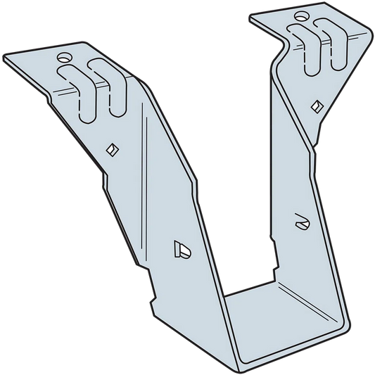 Pf 18-Gauge Galvanized Post Frame Hanger For 2X4-PF24-SP2231-2449