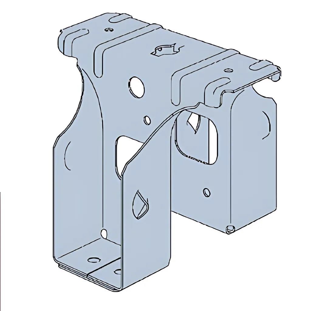 Pfb Galvanized Post-Frame Saddle Hanger For 2X4 (Pack Of 25)-PFD24B-SP5449-5845