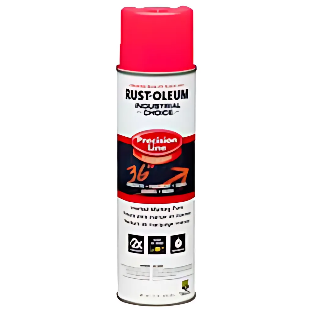 Rustoleum Upside-Down, Solvent Based Marking Paint - Pink. Used For Concrete, Pavement, Grass, Gravel And More.-PINK-PAINT-19