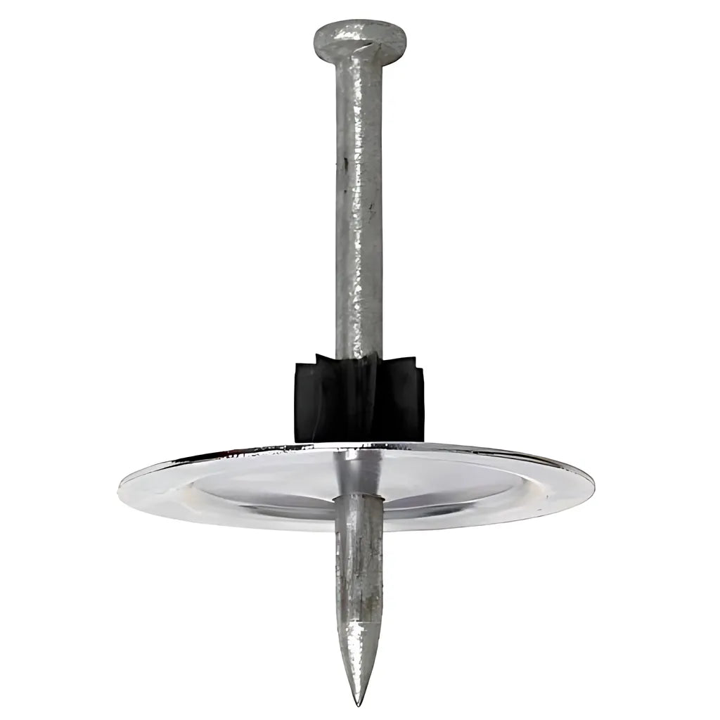 Pinw 3 In. Powder-Actuated Metal-Washered Pin For Insulation Board (50-Qty)-PINW-300-SP4968-5335