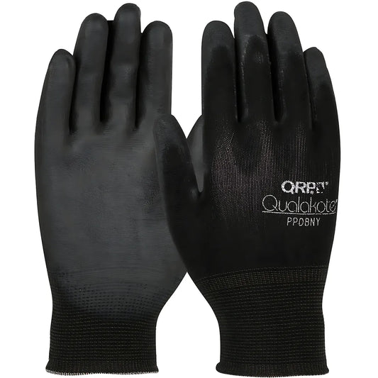 Qrp Ppdbnyl Seamless Knit Nylon Glove With Polyurethane Grip On Palm & Fingers PPDBNYL-24464