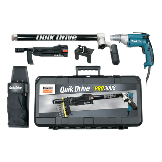 Quik Drive® Pro300S Decking System W/ Makita® 3500 Rpm Screwdriver Motor-PRO300SM35K-SP6902-7388