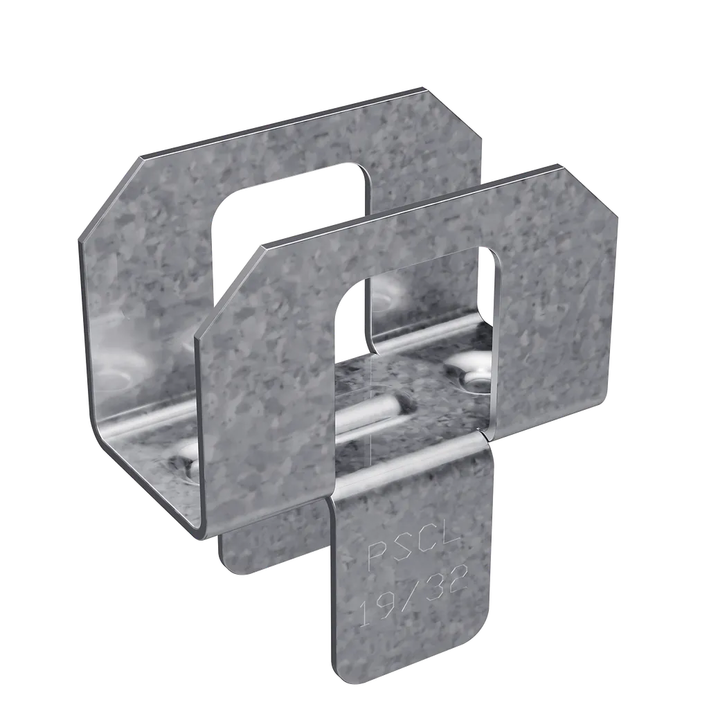 Pscl 20-Gauge Panel Sheathing Clip For 19/32-In. Plywood (50-Qty)-PSCL-19-32-R50-SP3066-3332