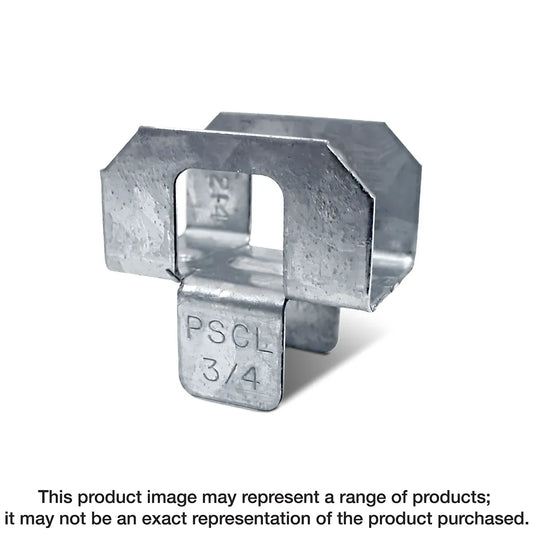 Pscl 20-Gauge Panel Sheathing Clip For 3/8-In. Plywood (50-Qty)-PSCL-3-8-R50-SP1953-2159