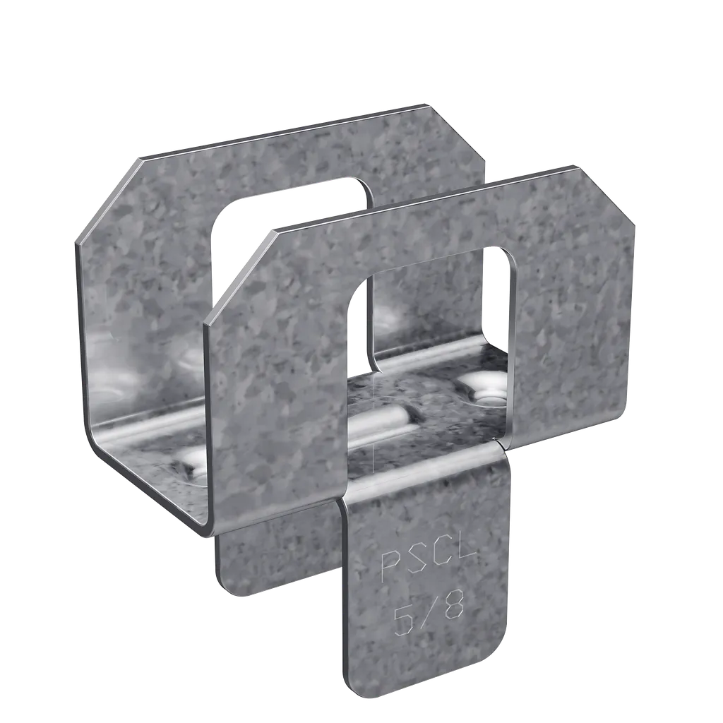 Pscl 20-Gauge Panel Sheathing Clip For 5/8-In. Plywood (50-Qty)-PSCL-5-8-R50-SP1938-2142