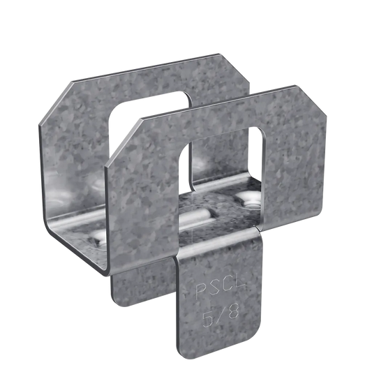 Pscl 20-Gauge Panel Sheathing Clip For 5/8-In. Plywood (50-Qty)-PSCL-5-8-R50-SP1938-2142