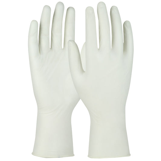 QRP Q124XS Single Use Class 10 Cleanroom Nitrile Glove with Finger Textured Grip - 12"