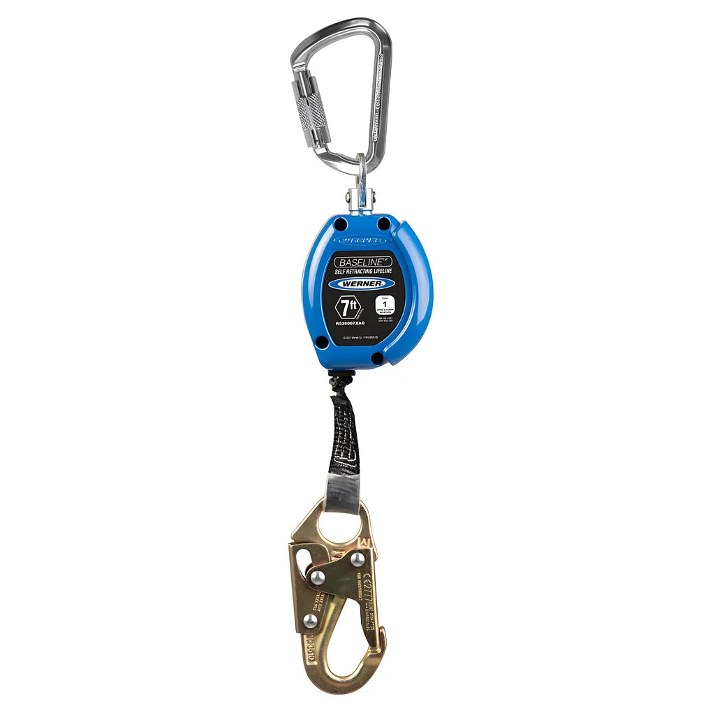 R530007Xac 7Ft Baseline Web Self-Retracting Lifeline R530007XAC-2251