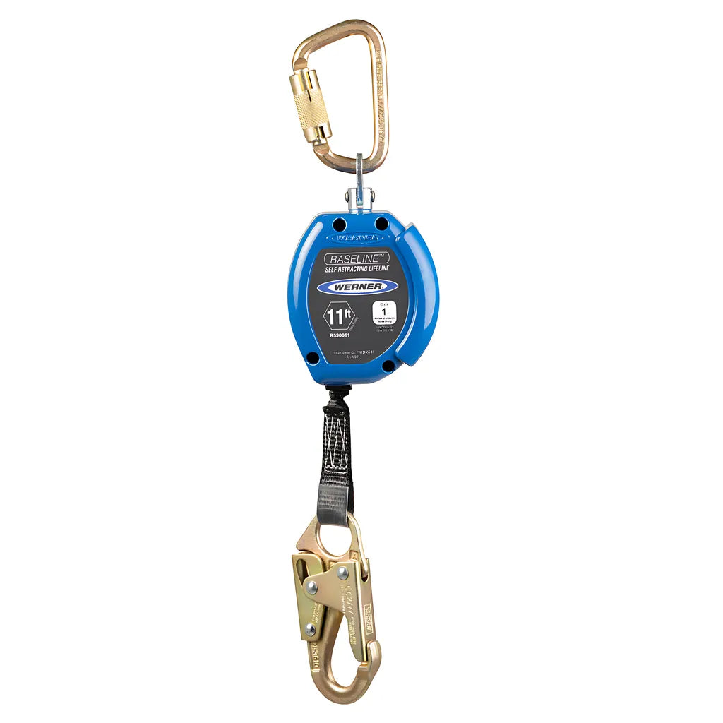 R530011 11Ft Baseline Web Self-Retracting Lifeline R530011-2253