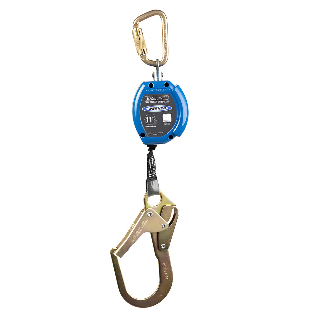 R530011-Sr 11Ft Baseline Web Self-Retracting Lifeline W/Steel Rebar R530011-SR-2255