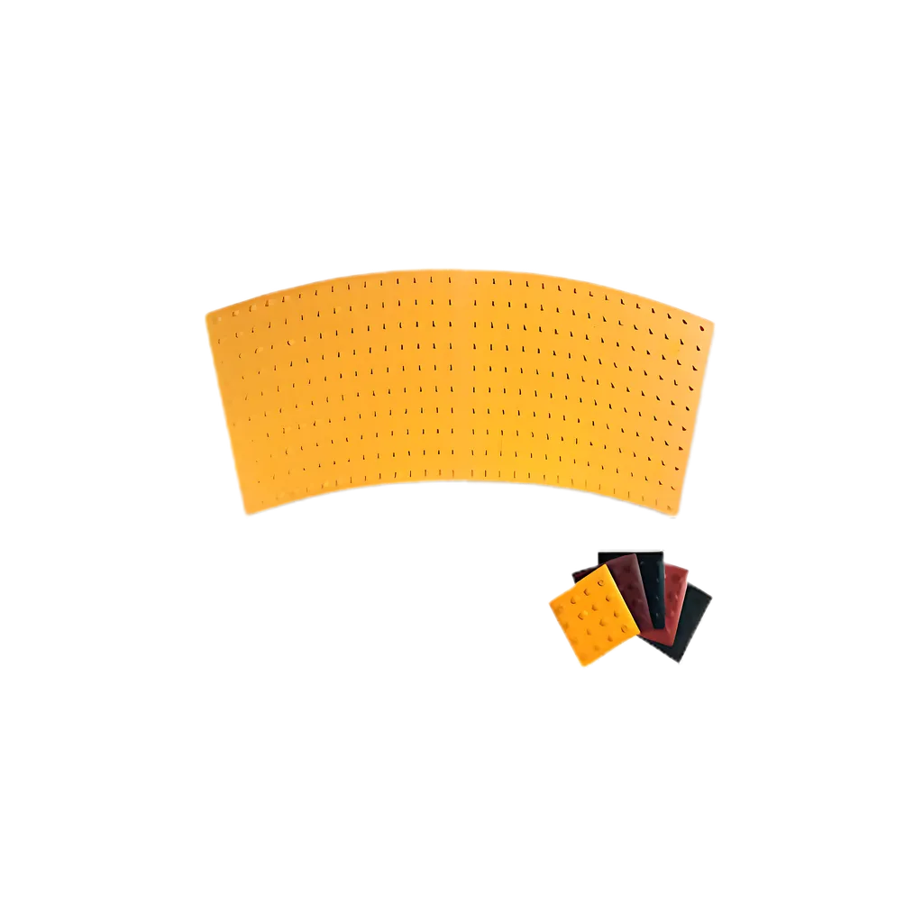 2' X 3' Yellow Radius Tile Ada Tile-RADREPY-35