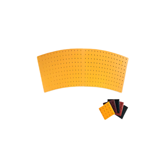 2' X 3' Yellow Radius Tile Ada Tile-RADREPY-35