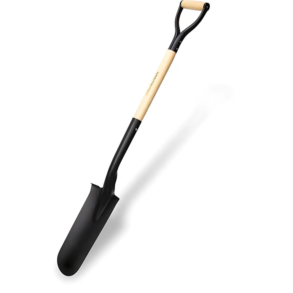 Marshalltown Round Blade Drain Spade W/D-Grip Handle-RBDSD-175