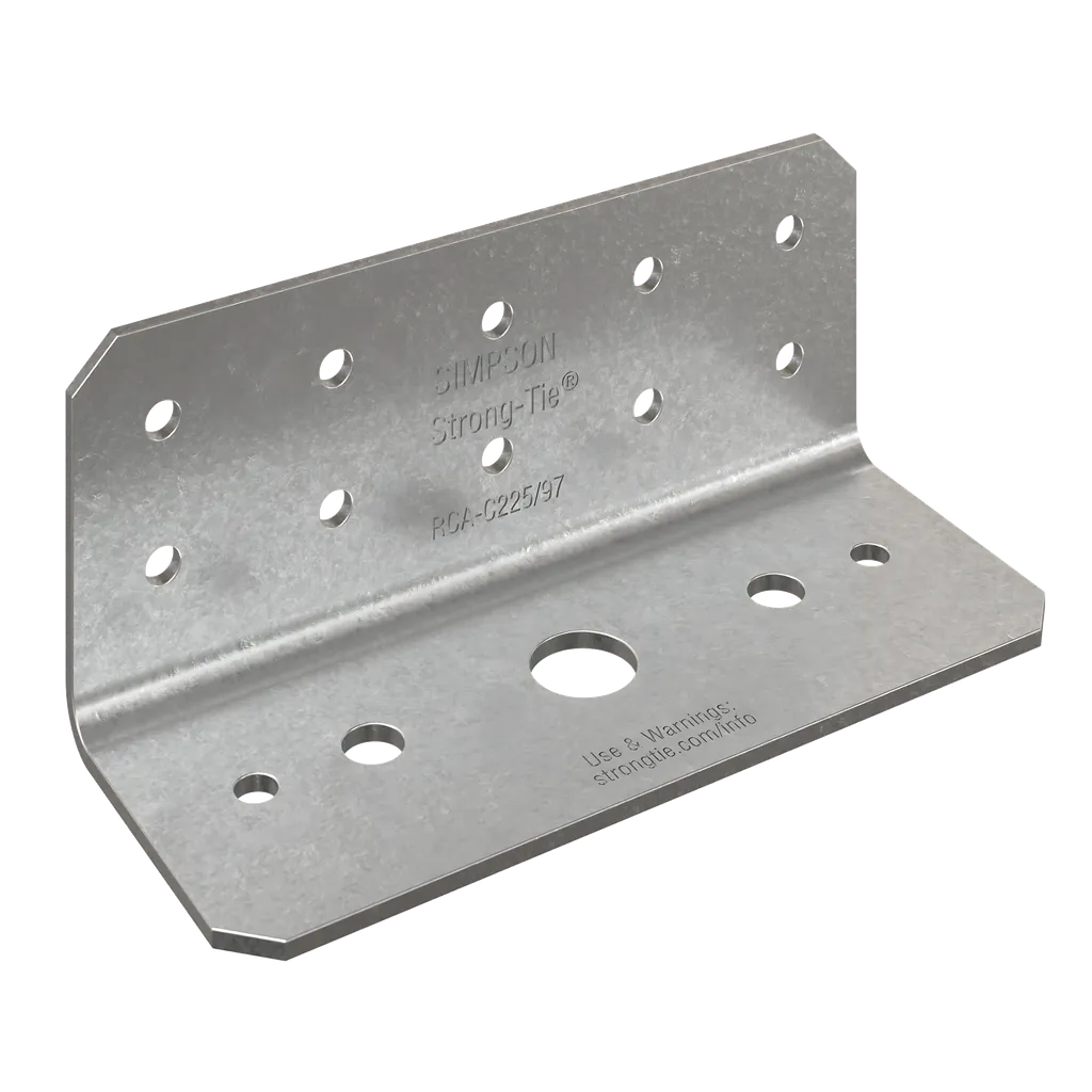 Rca-C 2 In. X 2 In. X 5 In. 12-Gauge Rigid Connector Angle For Concrete (55-Qty)-RCA-C225-97-R55-SP7125-7615