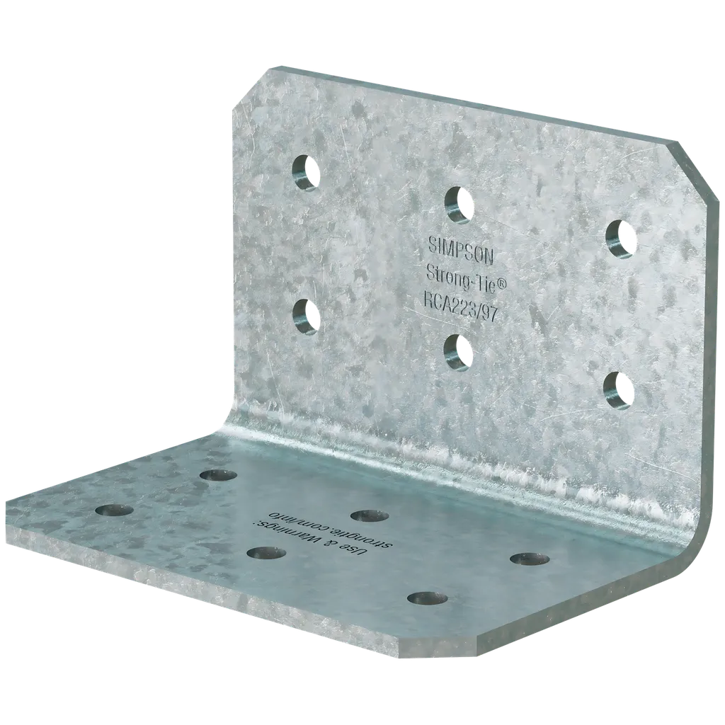 Rca 2 In. X 2 In. X 3 In. 12-Gauge Galvanized Rigid Connector Angle (90-Qty)-RCA223-97-R90-SP4354-4691