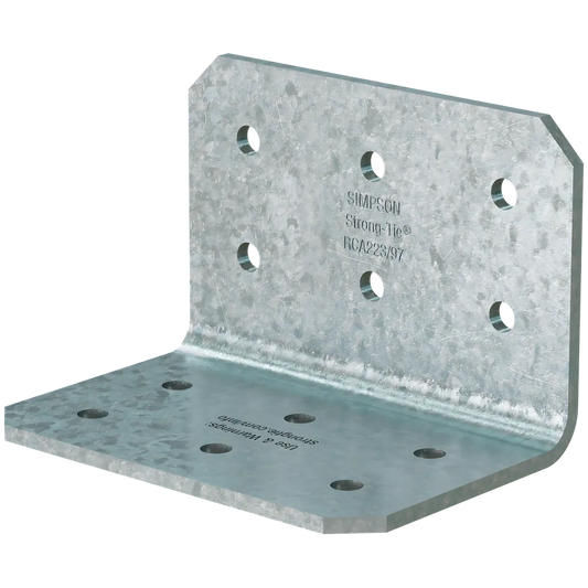 Rca 2 In. X 2 In. X 3 In. 12-Gauge Galvanized Rigid Connector Angle (90-Qty)-RCA223-97-R90-SP4354-4691