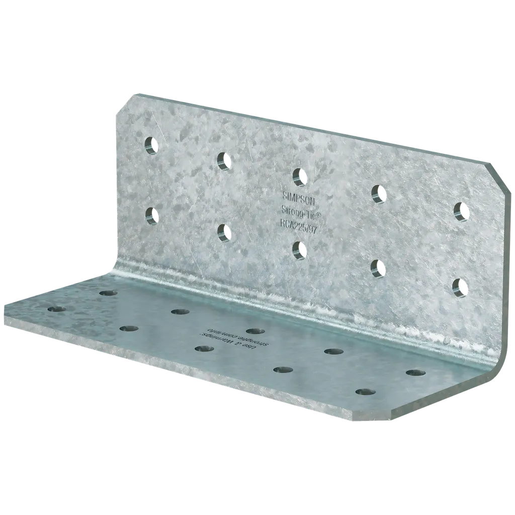 Rca 2 In. X 2 In. X 5 In. 12-Gauge Galvanized Rigid Connector Angle (55-Qty)-RCA225-97-R55-SP7271-7768