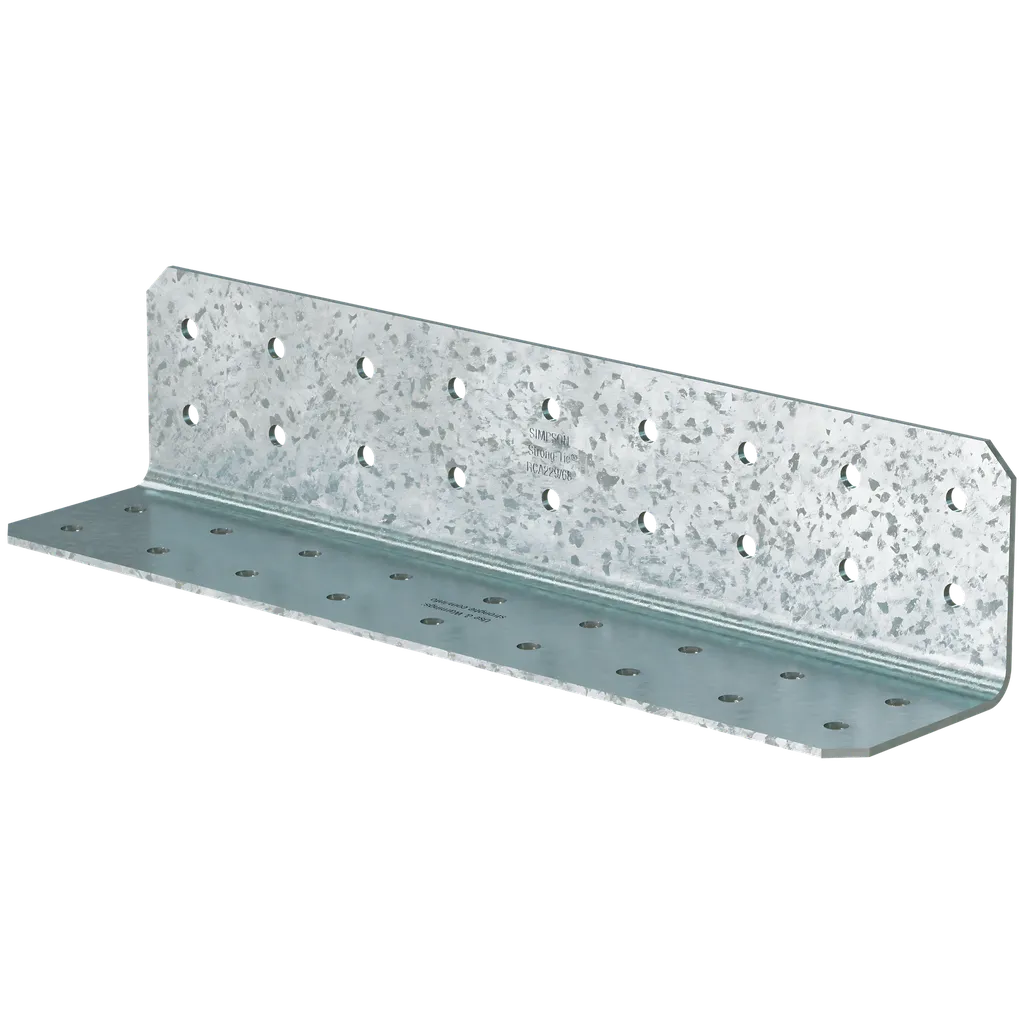 Rca 2 In. X 2 In. X 9 In. 14-Gauge Galvanized Rigid Connector Angle (50-Qty)-RCA229-68-R50-SP3765-4067