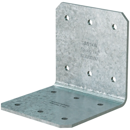 Rca 3 In. X 3 In. X 3 In. 12-Gauge Galvanized Rigid Connector Angle (60-Qty)-RCA333-97-R60-SP7199-7693