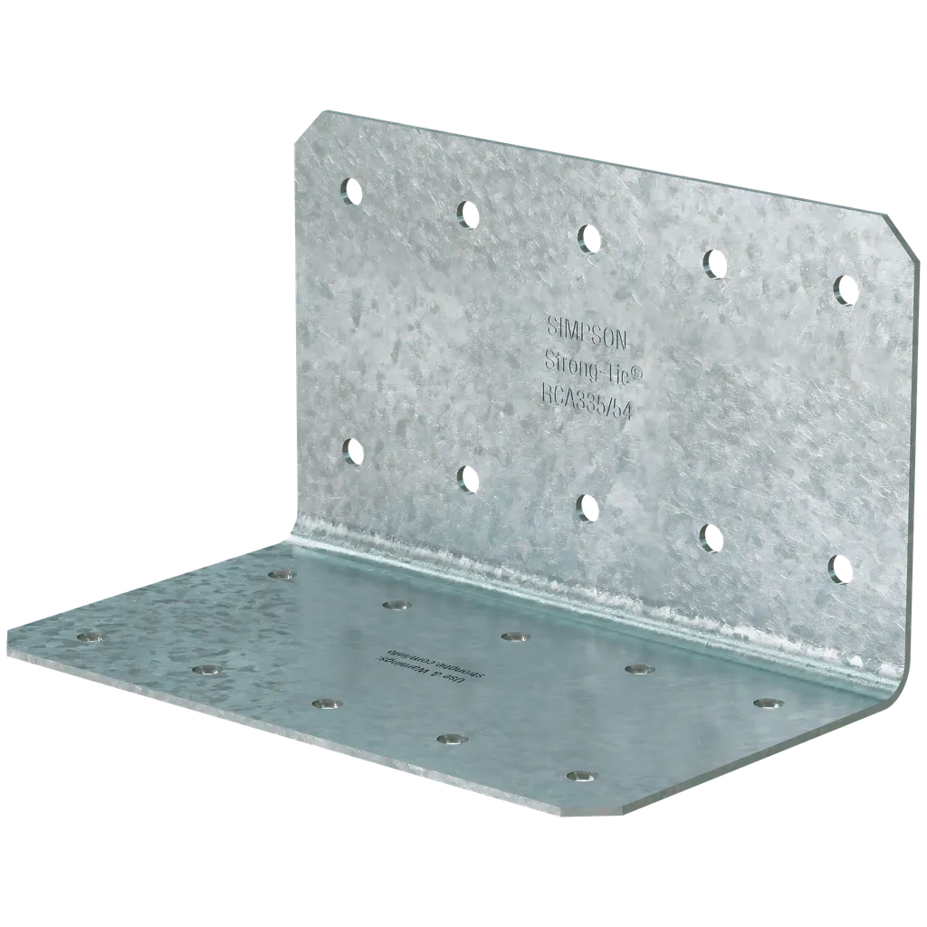 Rca 3 In. X 3 In. X 5 In. 16-Gauge Galvanized Rigid Connector Angle (60-Qty)-RCA335-54-R60-SP3439-3720