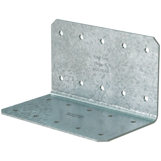 Rca 3 In. X 3 In. X 5 In. 14-Gauge Galvanized Rigid Connector Angle (50-Qty)-RCA335-68-R50-SP2486-2722