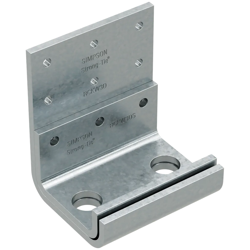 Rckw 3-In. Two-Anchor Kneewall Connector Clip (Qty-10)-RCKW3D-R10-SP5084-5457