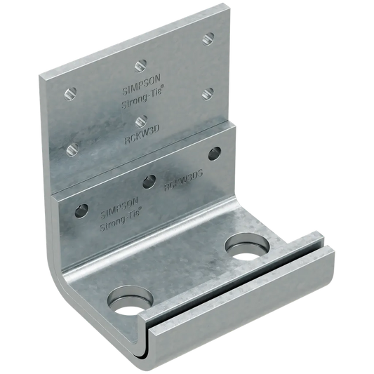 Rckw 3-In. Two-Anchor Kneewall Connector Clip (Qty-10)-RCKW3D-R10-SP5084-5457