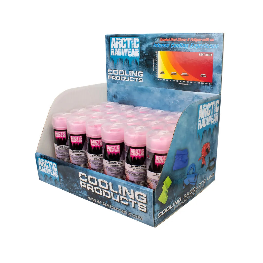 Radians Arctic Radwear® Cooling Wrap Counter Display