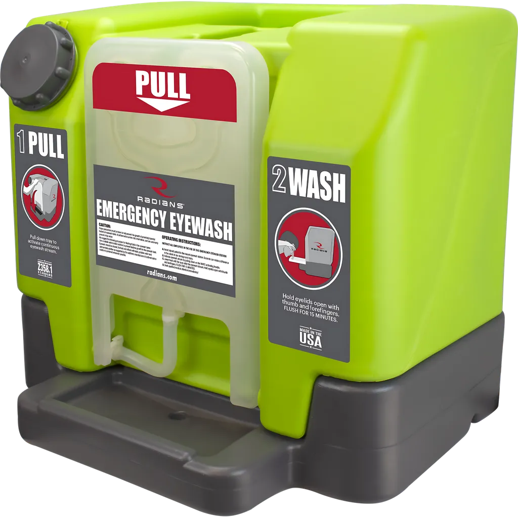 Radians 12 Gallon Emergency Eyewash Station