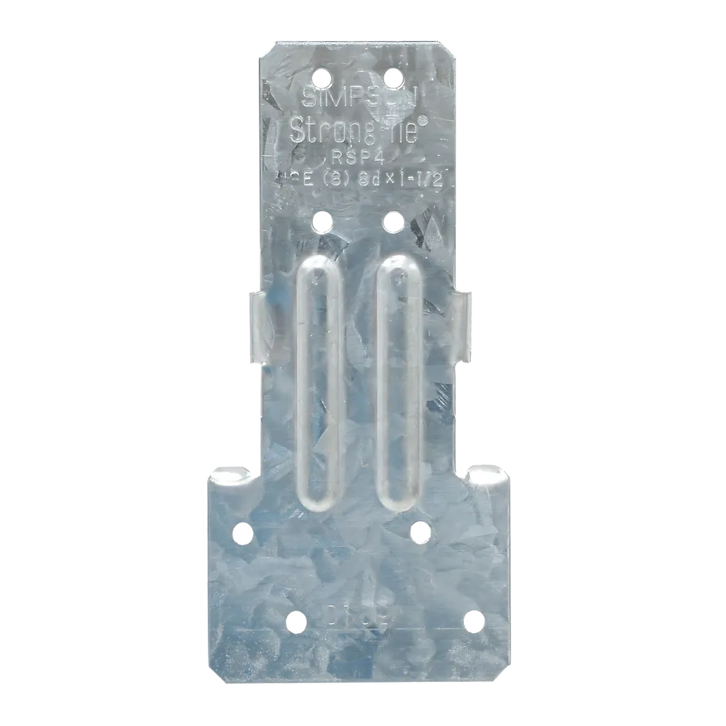 Rsp 4-1/2 In. Galvanized Reversible Stud-Plate Tie (Pack Of 100)-RSP4-SP1526-1710
