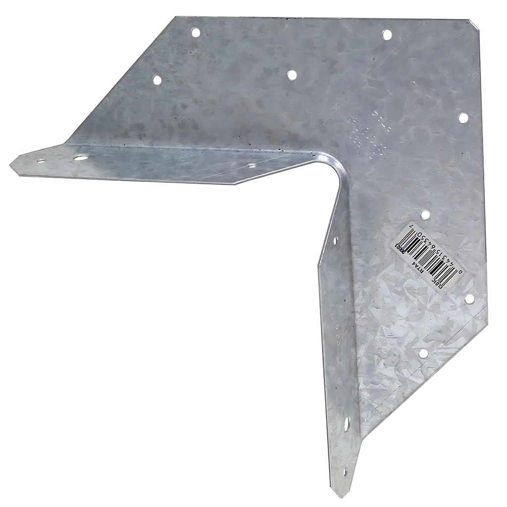 Rta 18-Gauge Galvanized Rigid Tie® Angle For 4X Joist/Post (Pack Of 25)-RTA4-SP3947-4257