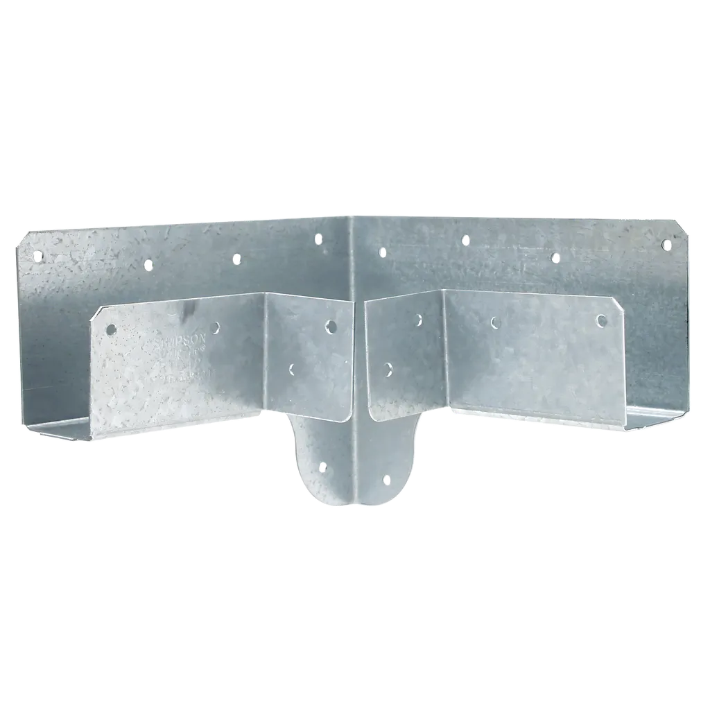 Rtc 18-Gauge Galvanized Rigid Tie® Corner For 2X Joist, 4X4 Post (Pack Of 8)-RTC42-SP746-883