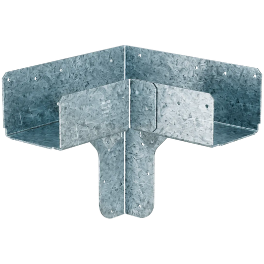 Rtc 14-Gauge Zmax® Galvanized Rigid Tie® Corner For 4X, 4X4 Post-RTC44-SP3728-4026