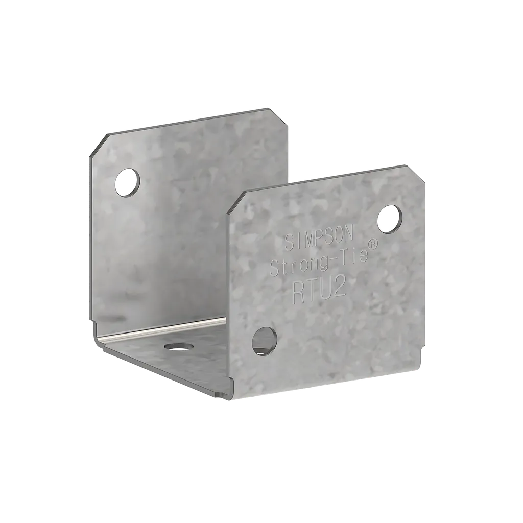 Rtu 18-Gauge Galvanized Rigid Tie® Connector For 2X Joist, 2X Post-RTU2-SP243-352