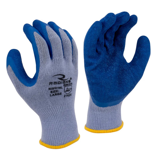 Radians RWG16 Crinkle Latex Palm Coated Glove