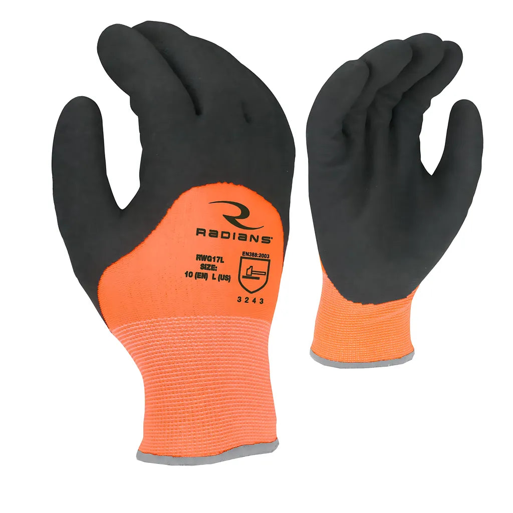 Radians RWG17 Latex Coated Cold Weather Glove