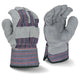 Radians RWG3205 Thinsulate-Lined Regular Shoulder Gray Split Cowhide Leather Glove