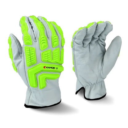 Radians RWG50 KAMORI® Cut Protection Level A4 Goatskin Work Glove with TPR