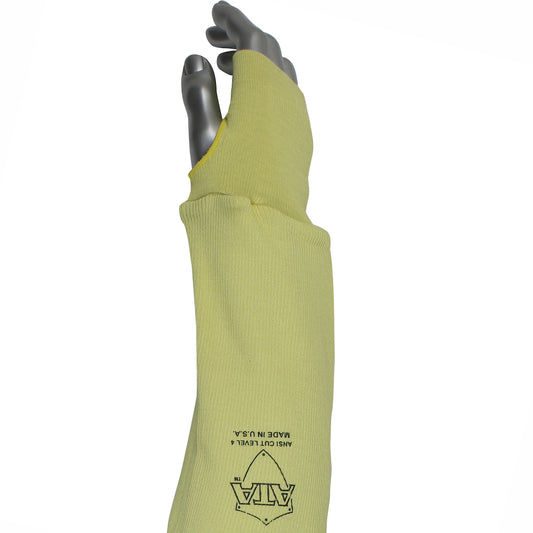 WPP S-2X1-22H Single-Ply ATA Blended with Aramid Sleeve with Sewn-On Knit Wrist and Thumb Hole