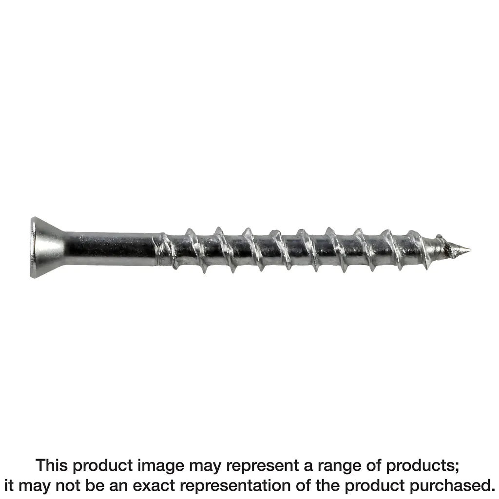 Deck-Drive Dwp Wood Ss Screw - #7 X 1-5/8 In. T-15, Trim Head, Type 305 (5 Lb.)-S07162WP5-SP3512-3800