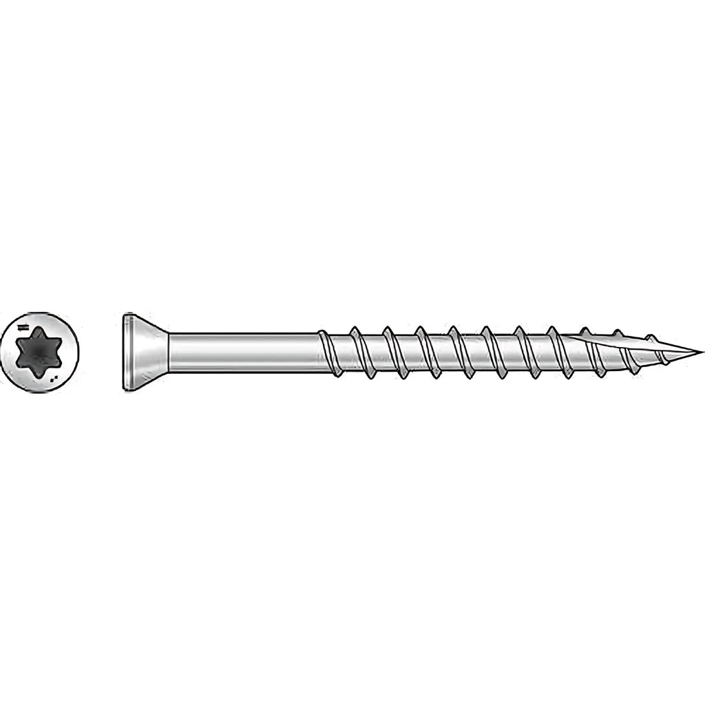 Trim-Head Screw, 6-Lobe Drive - #7 X 2-1/4 In. T-15 Type 305 (5 Lb.) (Pack Of 6)-S07225FT5-SP7055-7544