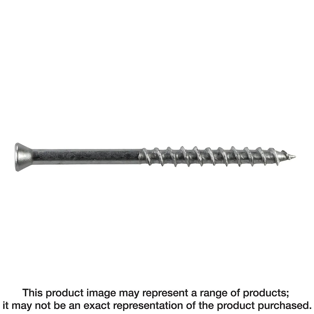 Deck-Drive Dwp Wood Ss Screw - #7 X 2-1/4 In. T-15, Trim Head, Type 305 (350-Qty) (Pack Of 6)-S07225WPP-SP797-935