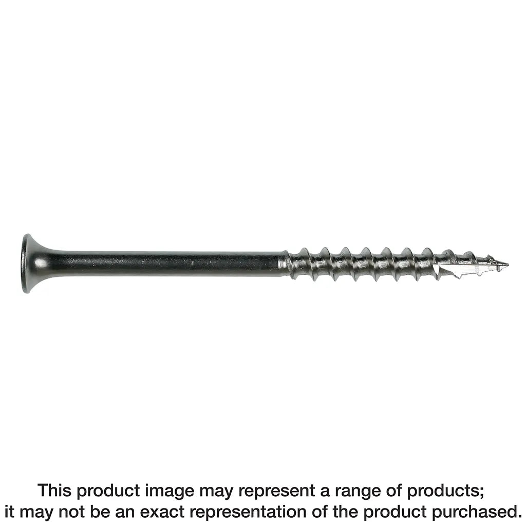 Bugle-Head Wood Screw, Square Drive - #8 X 2-1/2 In. #2 Square, Type 305 (2000-Qty)-S08250DBB-SP7461-7965