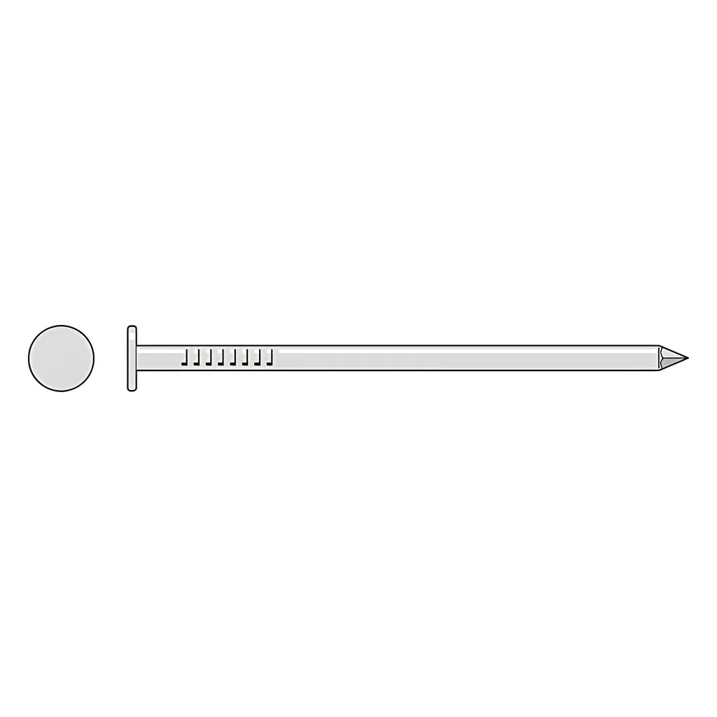 Common Nail, Smooth Shank - 3 In. X .148 In. Type 304 Stainless Steel (25 Lb.)-S10CNB-SP8687-9253