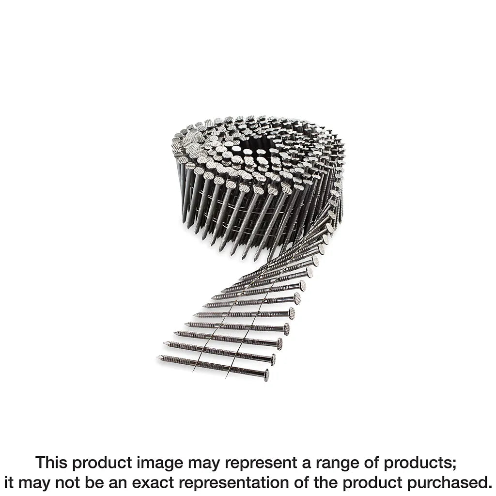 15° Wire Coil, Full Round Head, Ring-Shank Decking/Framing Nail - 3 In. X 0.12 In. Type 304 (1800-Qty)-S11A300PNJ-SP1673-1866