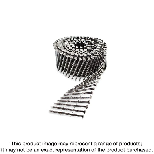 15° Wire Coil, Full Round Head, Ring-Shank Decking/Framing Nail - 3 In. X 0.12 In. Type 304 (1800-Qty)-S11A300PNJ-SP1673-1866